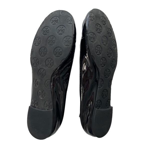 Tory Burch Reva Black Patent Flat | 8.5 - Picture 12 of 13